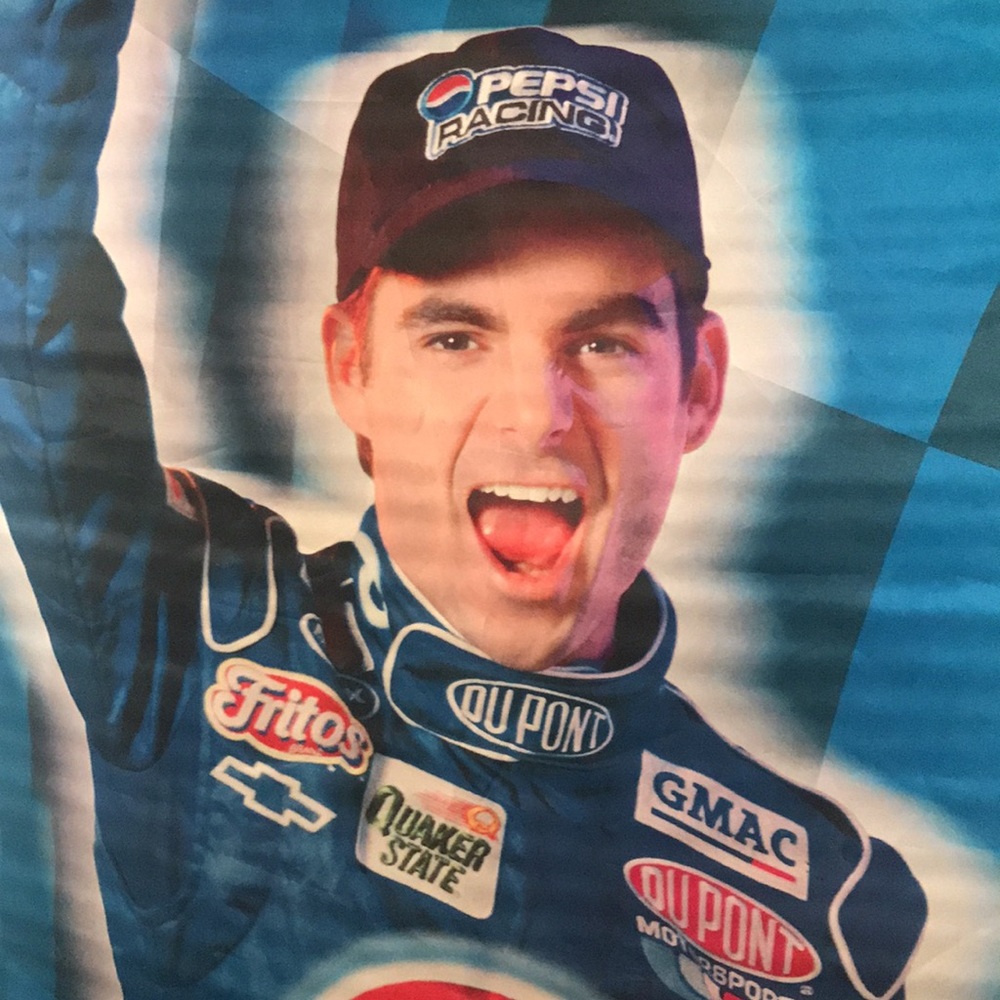 Vintage  Jeff Gordon  hanging Banner